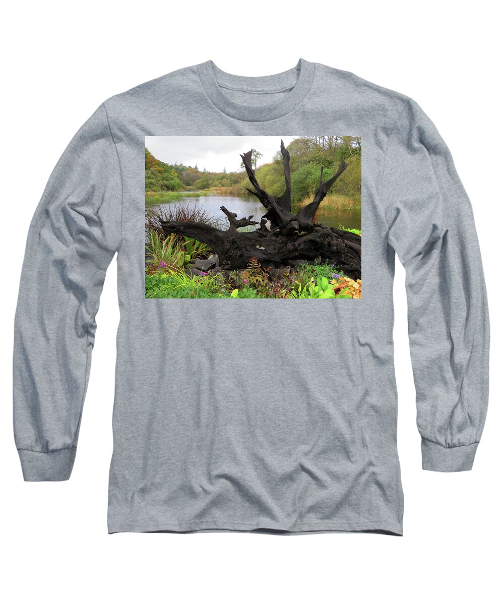 Ireland Long Sleeve T-Shirt featuring the photograph It's a Natural World by Vicky Edgerly