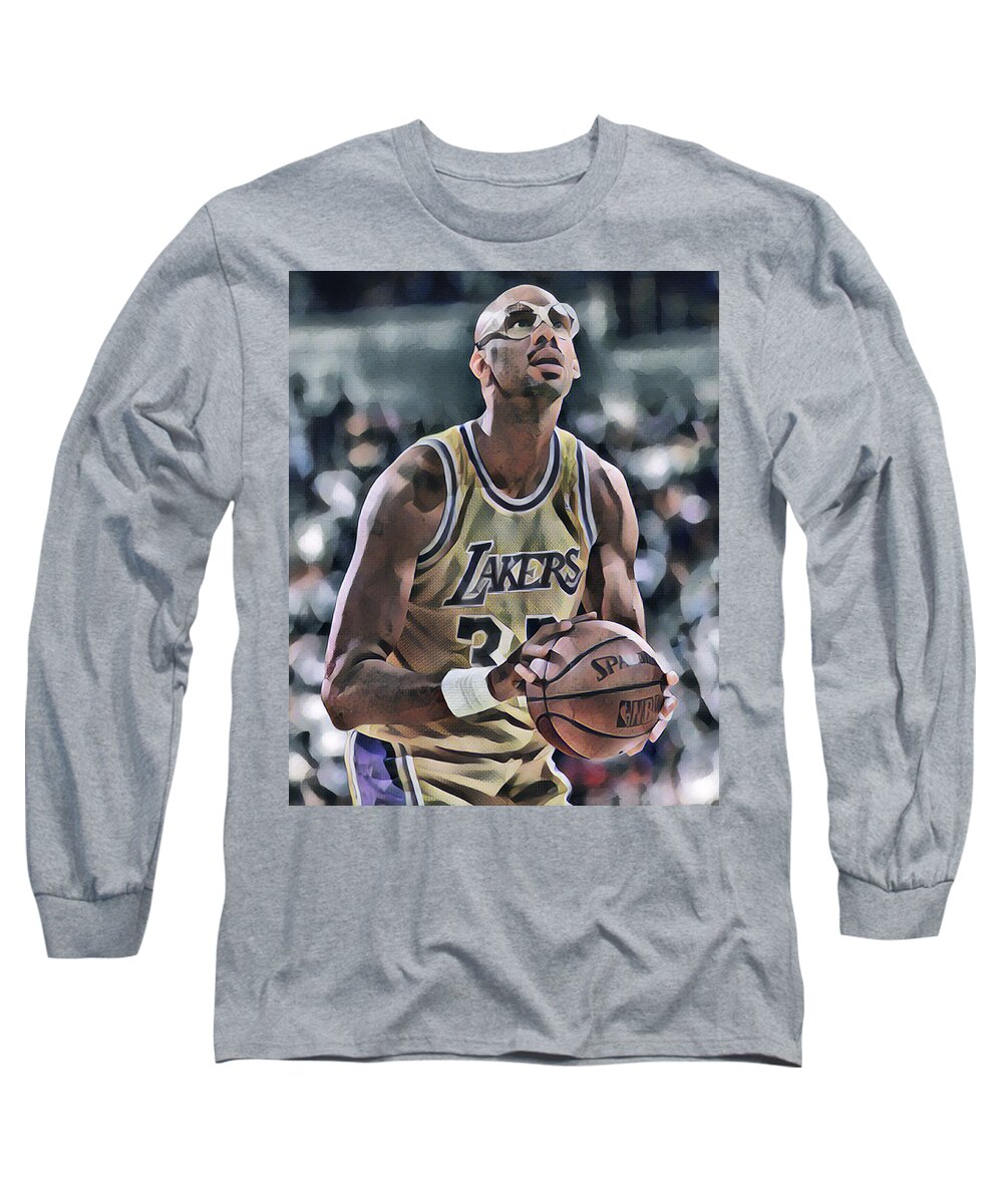 Los Angeles Lakers Retro Shirt Kids T-Shirt by Joe Hamilton - Fine Art  America