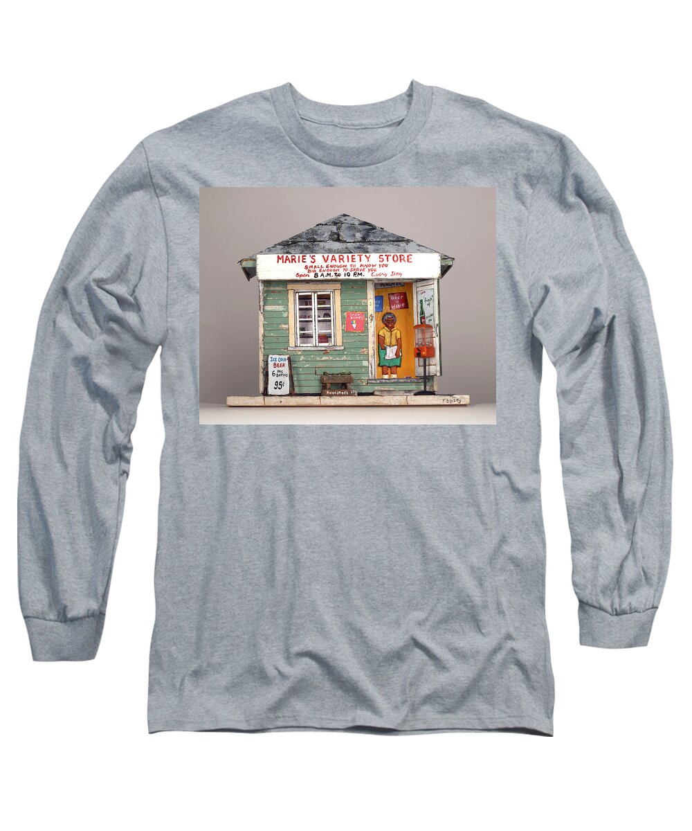 Maries Variety Store Long Sleeve T Shirt by Ronny Bailey   Fine