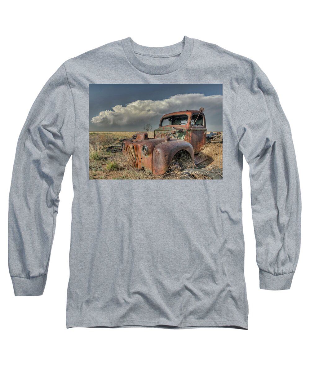 Weather Long Sleeve T-Shirt featuring the photograph Never Quit by Laura Hedien
