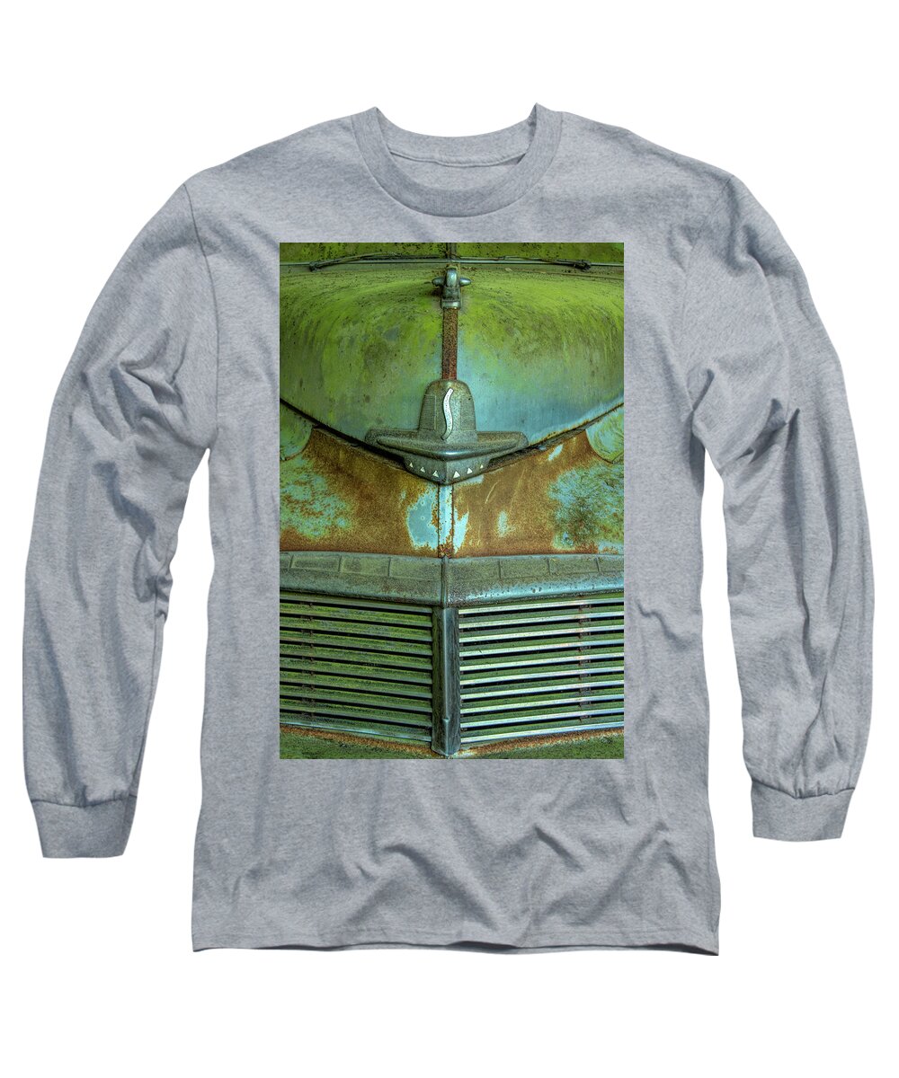 Old Car Long Sleeve T-Shirt featuring the photograph Old Car by Minnie Gallman