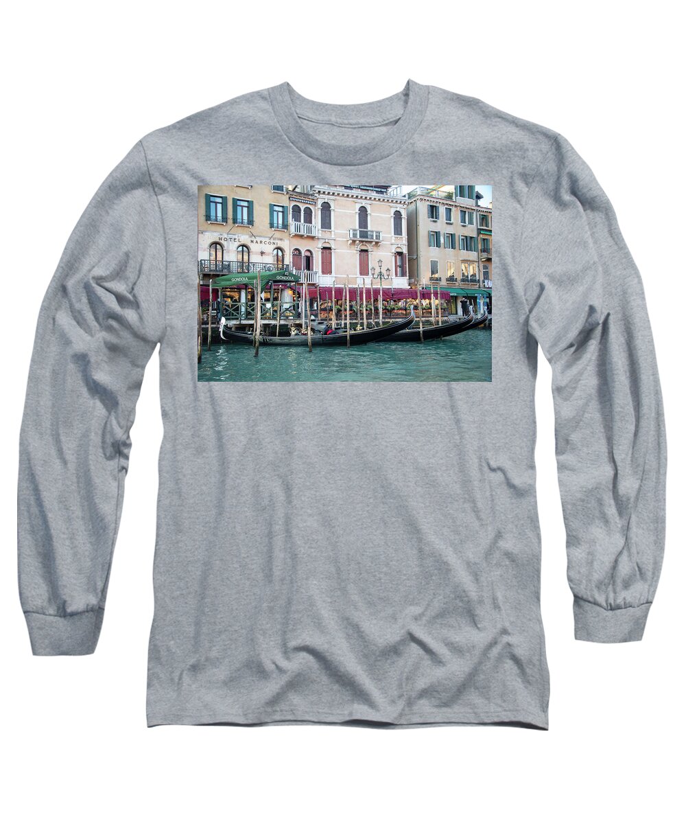 Tourism Long Sleeve T-Shirt featuring the photograph Parking by Laura Hedien