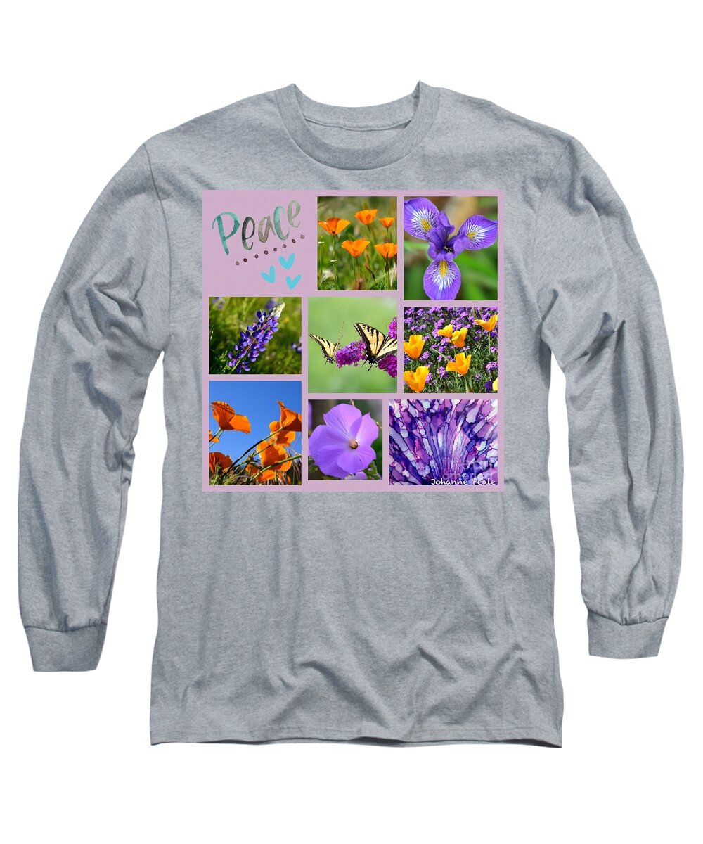 Peace Long Sleeve T-Shirt featuring the photograph Peace by Johanne Peale