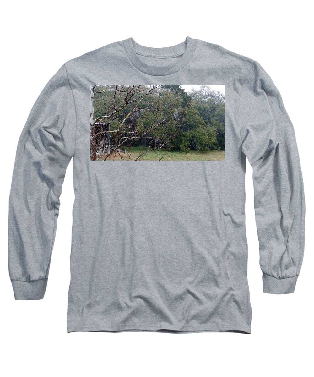 Spider Web Long Sleeve T-Shirt featuring the photograph Rain Catcher by Ivars Vilums