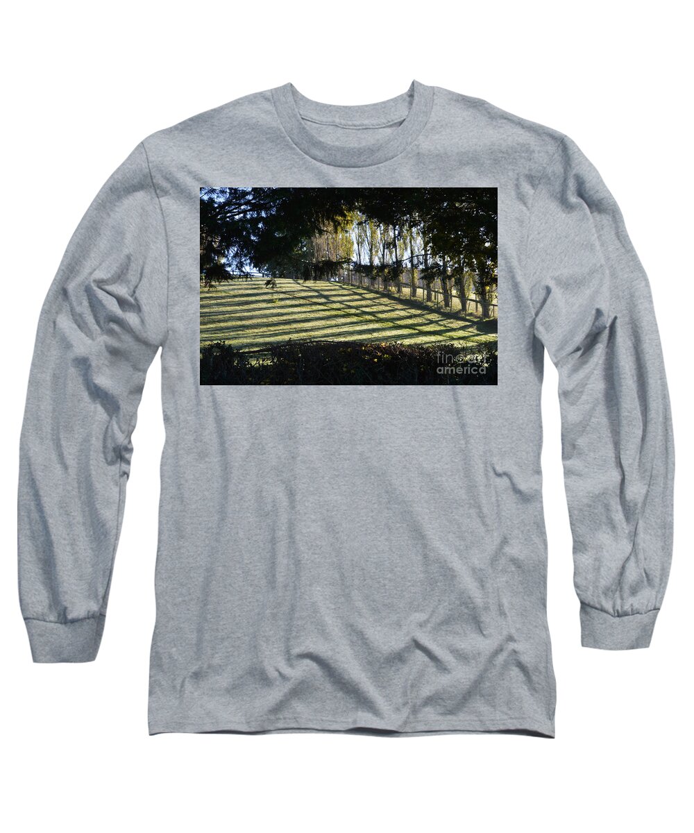 Shadows Long Sleeve T-Shirt featuring the photograph Shadows by Andy Thompson