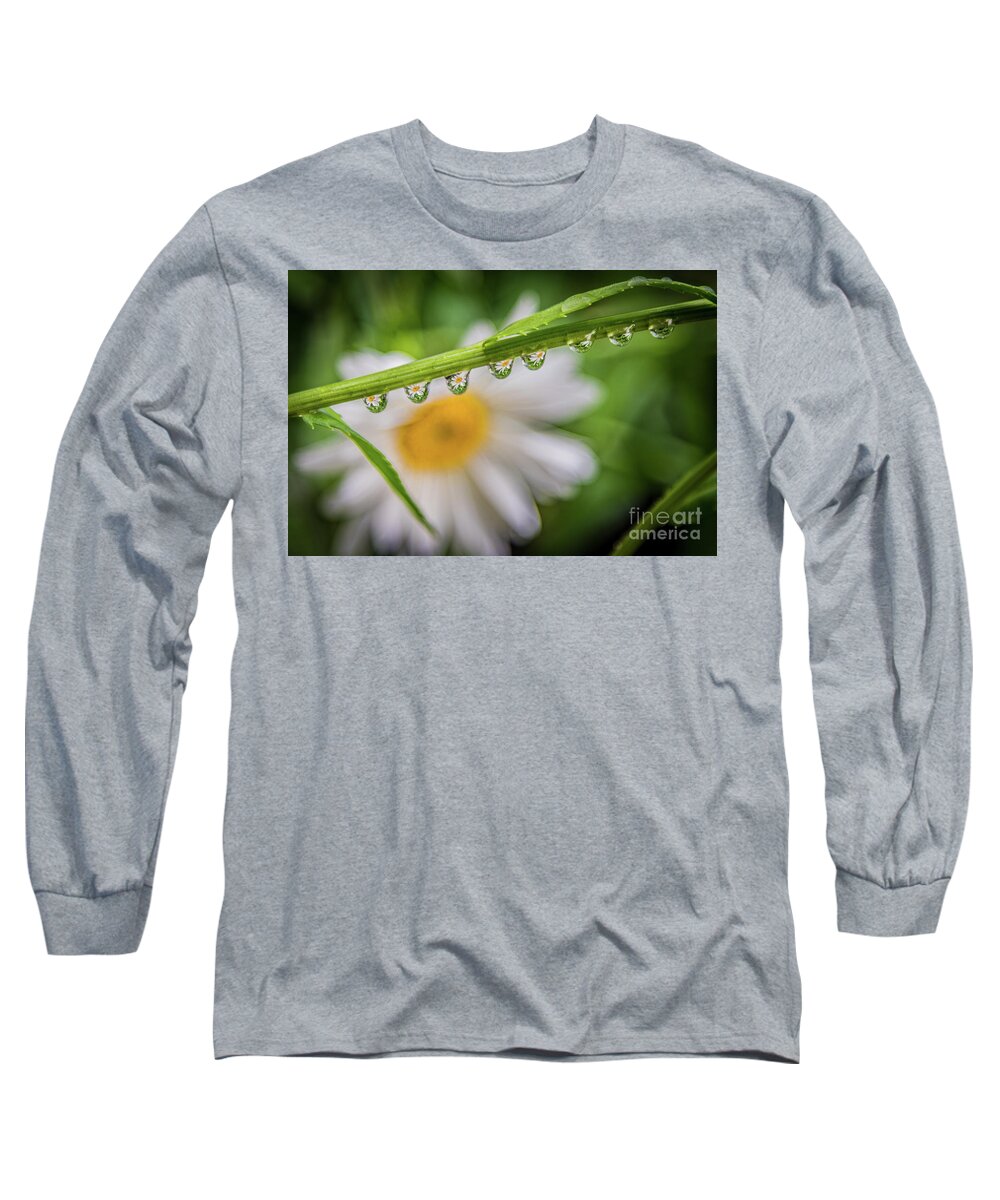 Daisy Chain Long Sleeve T-Shirt featuring the photograph The Daisy Chain by Melissa Lipton
