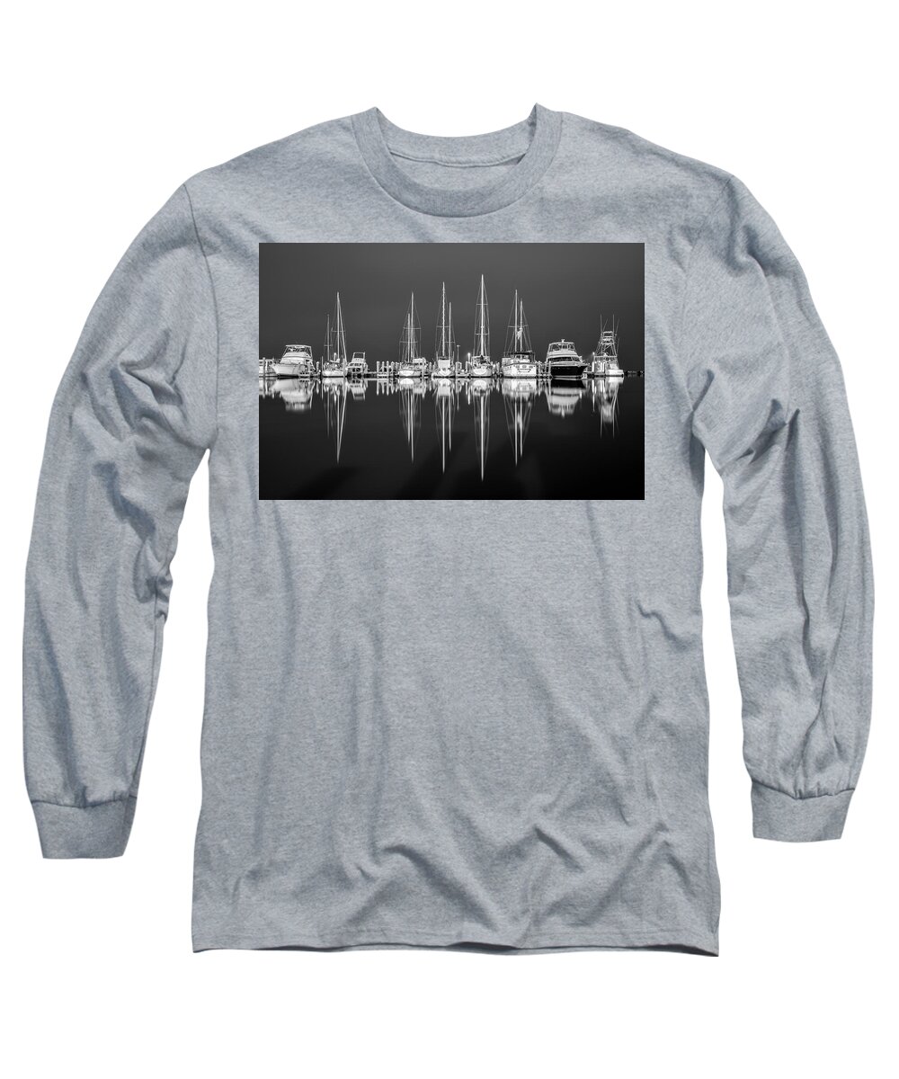 Harbor Long Sleeve T-Shirt featuring the photograph The Stillness by Christopher Rice