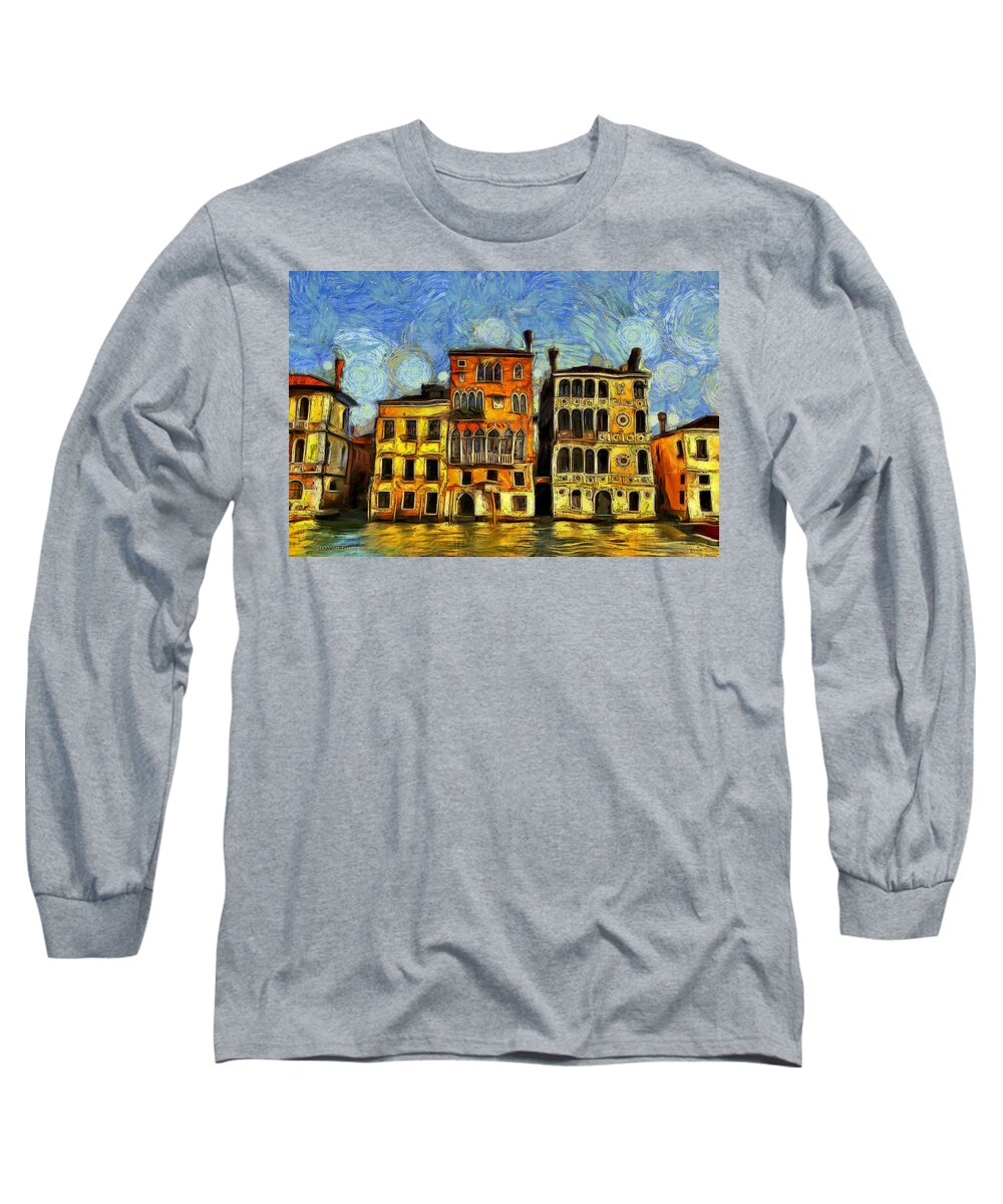 Water Long Sleeve T-Shirt featuring the photograph Venetian Impressions #1 by Aleksander Rotner