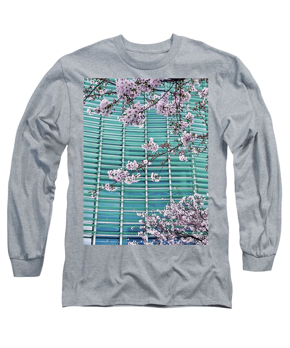 Flowers Long Sleeve T-Shirt featuring the photograph Cherry Blossoms by Eena Bo