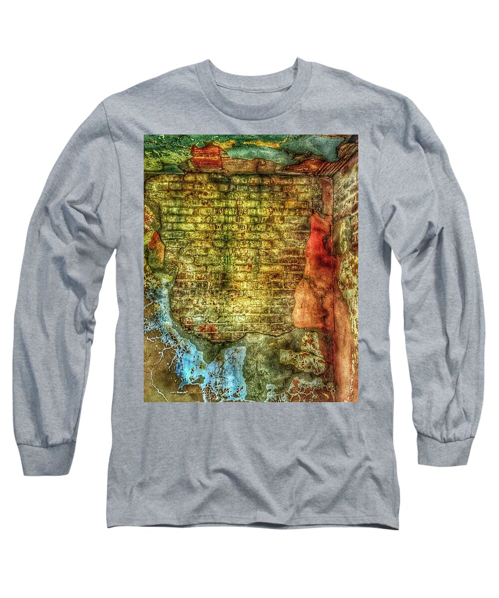 Photo Long Sleeve T-Shirt featuring the photograph Coming Apart by Anthony M Davis