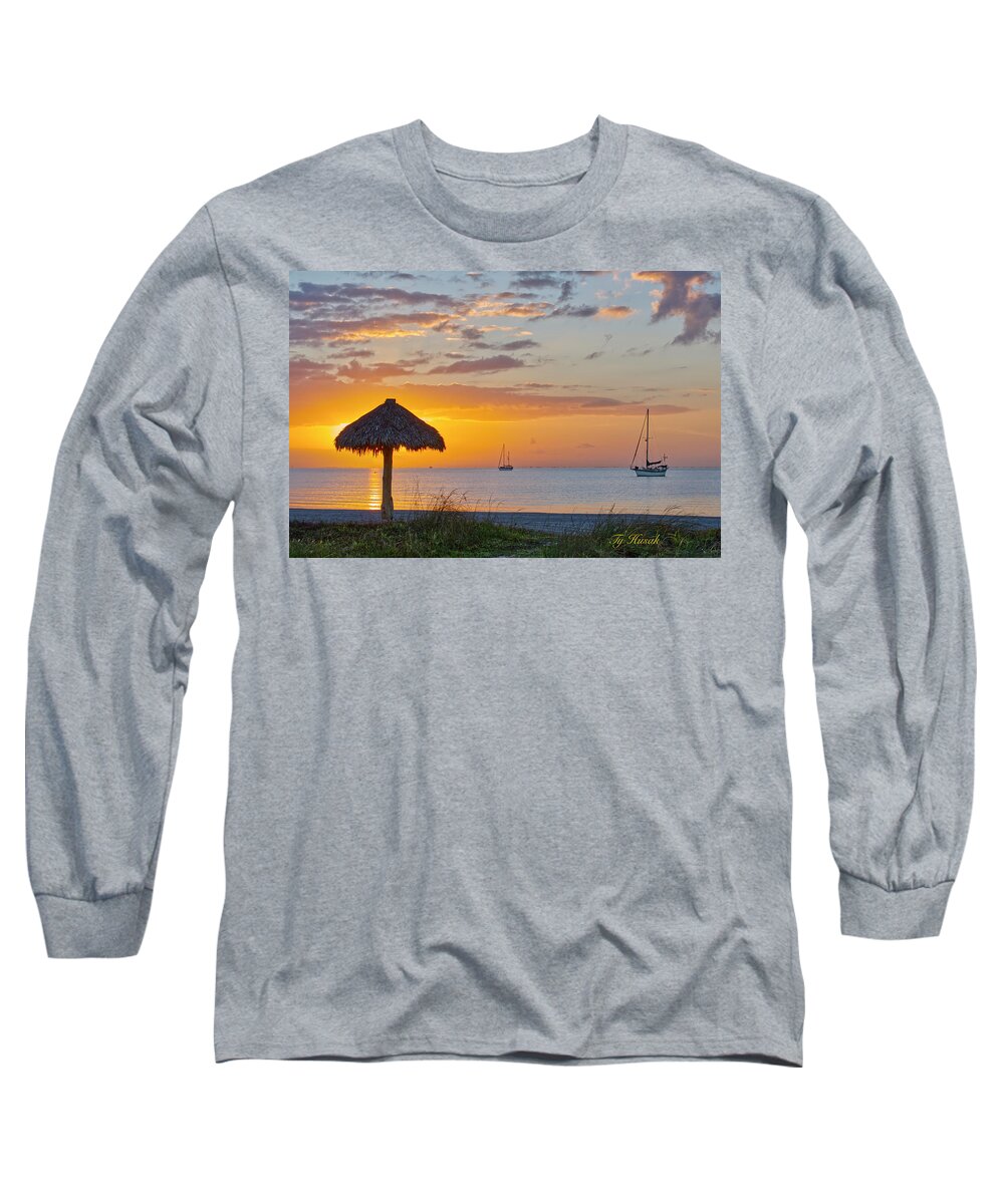 Sailboats Long Sleeve T-Shirt featuring the photograph Cutter and Ketch by Ty Husak