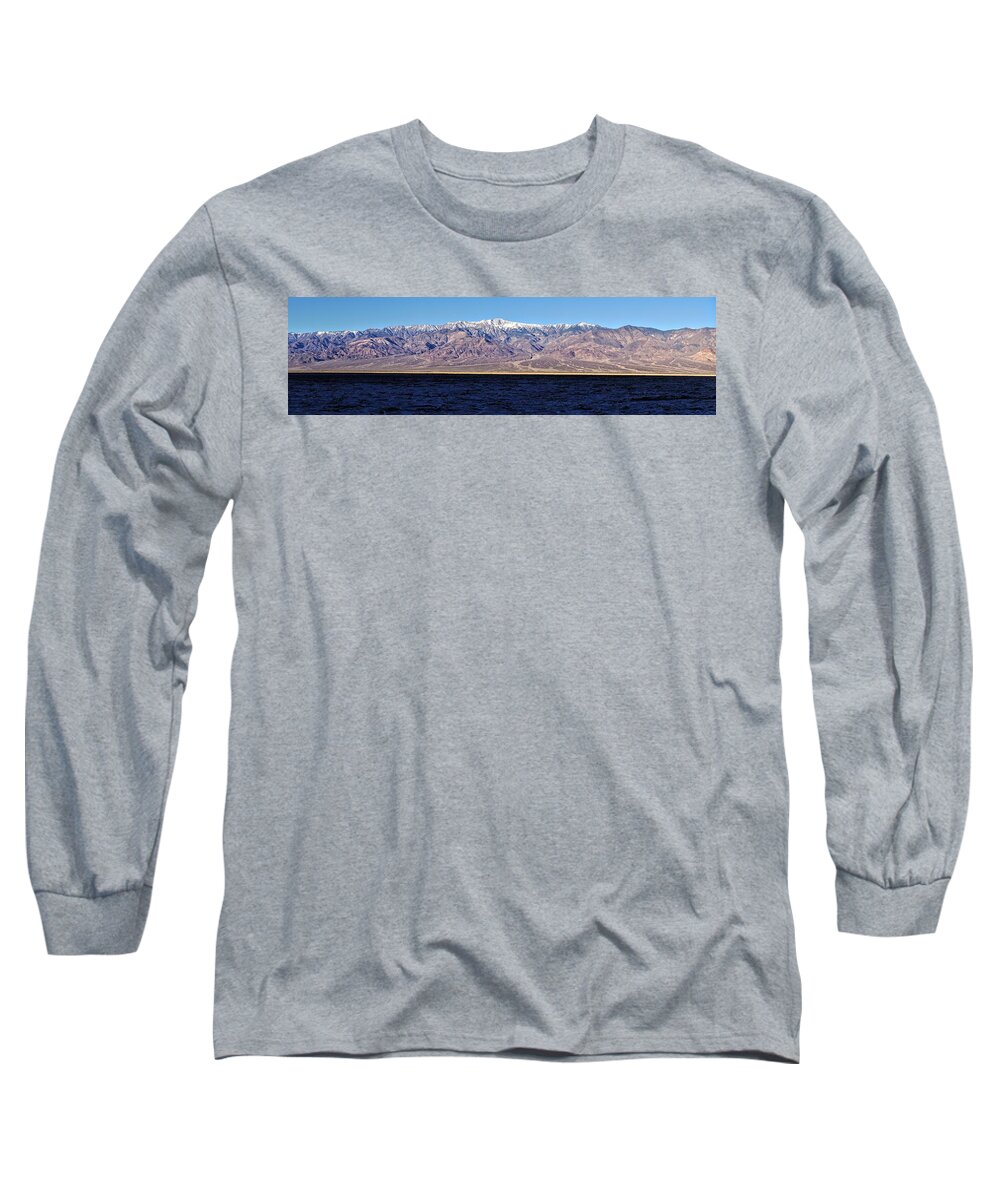 Death Valley National Park Long Sleeve T-Shirt featuring the photograph Death Valley Heights by Brett Harvey