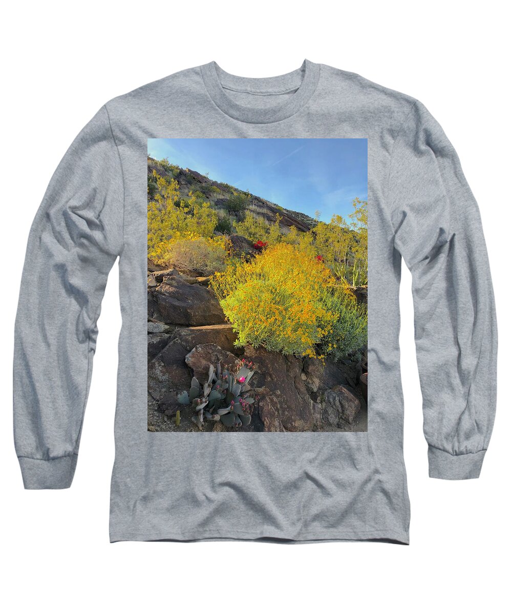 Flowers Long Sleeve T-Shirt featuring the photograph Wild Flower by Leslie Porter