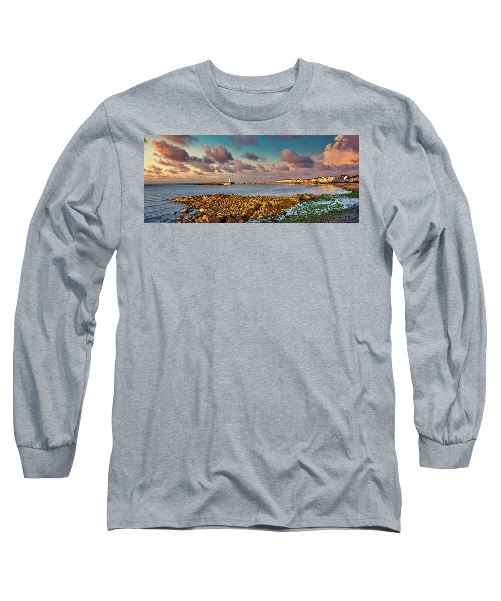 Andbc Long Sleeve T-Shirt featuring the photograph Donaghadee Evening by Martyn Boyd