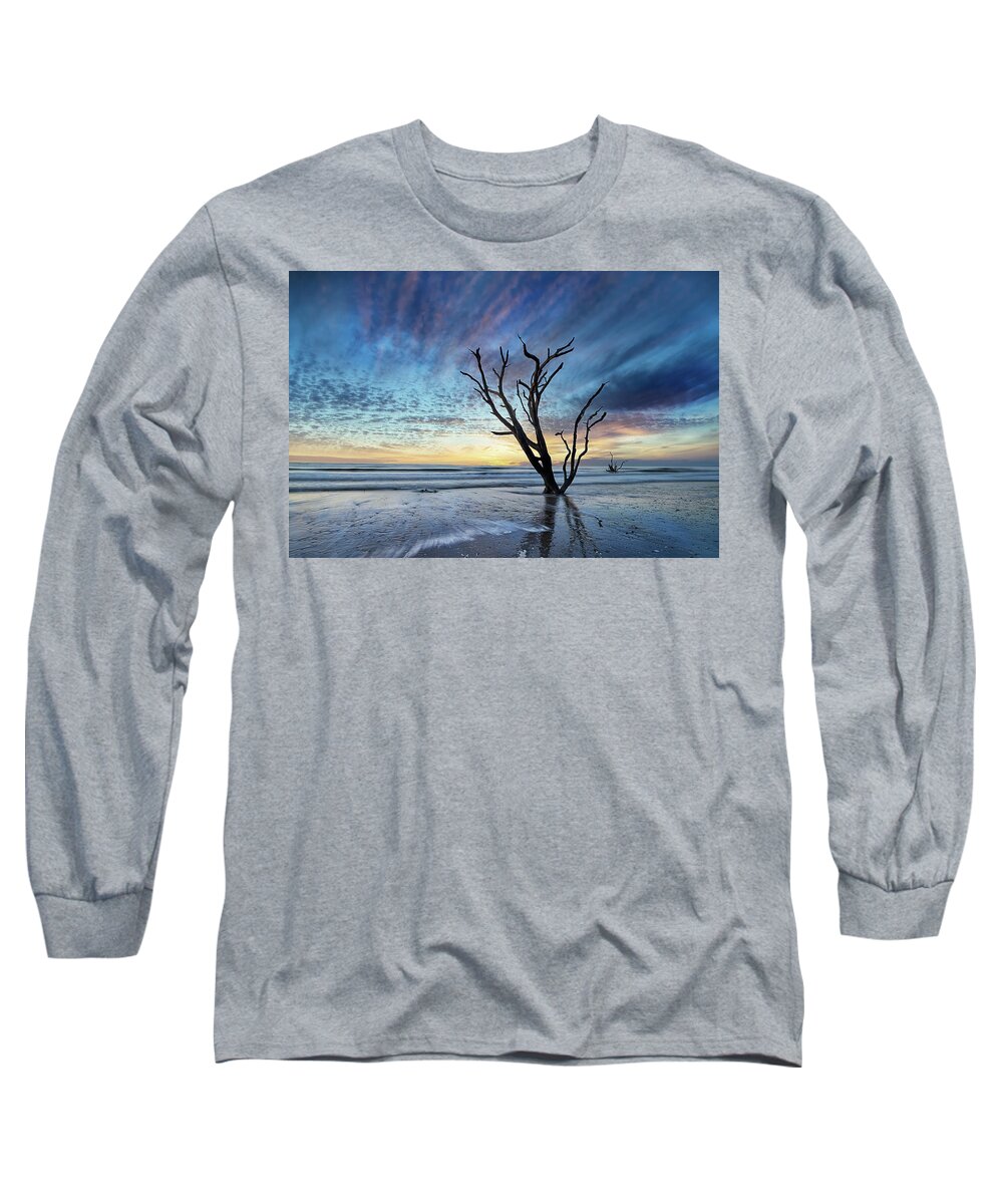 Nature Long Sleeve T-Shirt featuring the photograph Edisto Morning by Jon Glaser