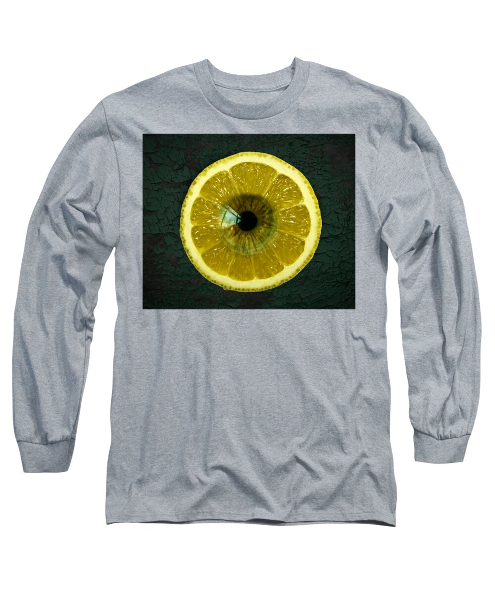 Fruit Long Sleeve T-Shirt featuring the digital art Eye Like Fruit by Ally White