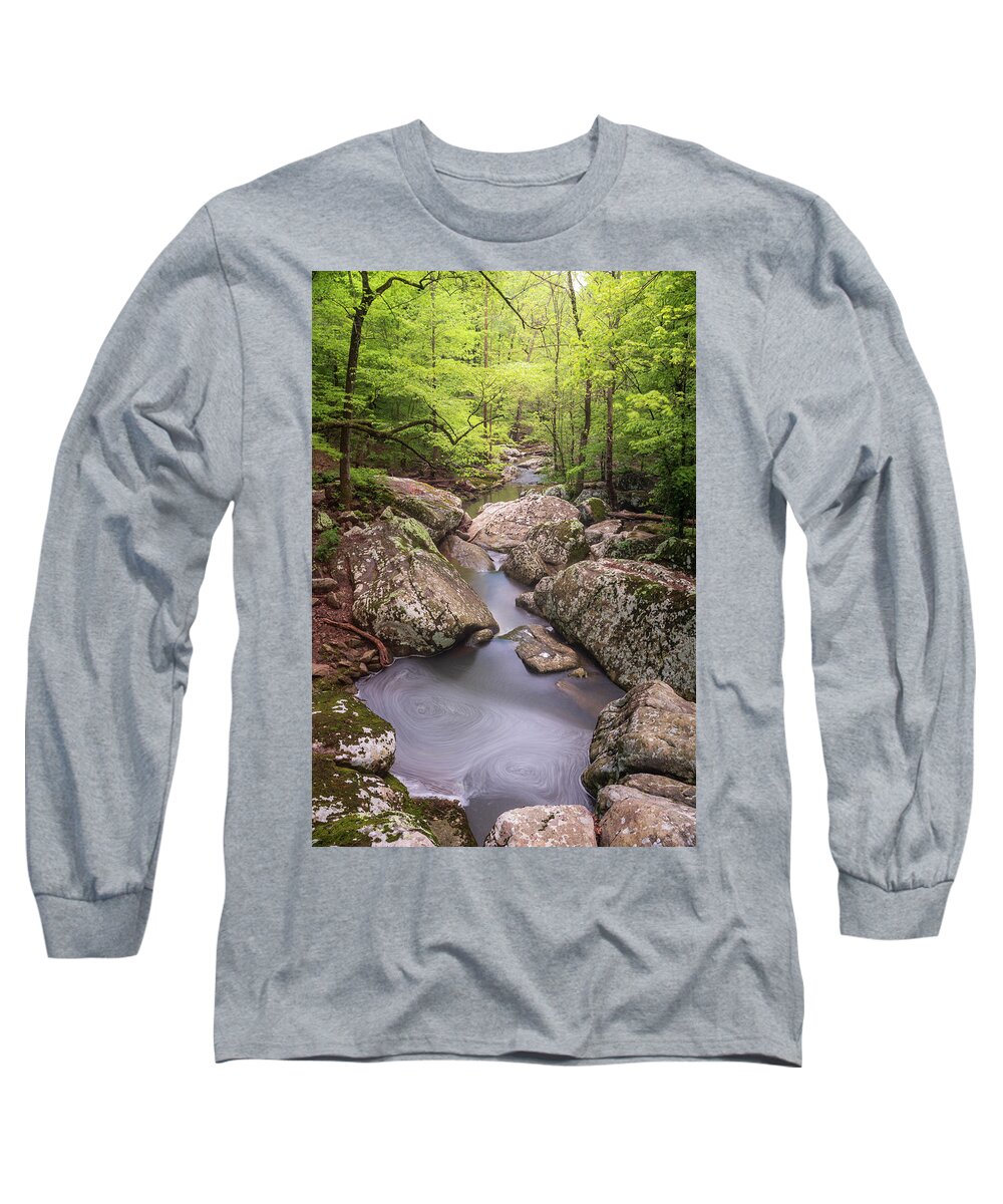 Flowing Long Sleeve T-Shirt featuring the photograph Ghost Dance Pool by Grant Twiss