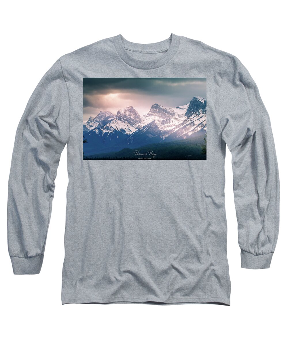 Alberta Long Sleeve T-Shirt featuring the photograph Glow by Thomas Nay