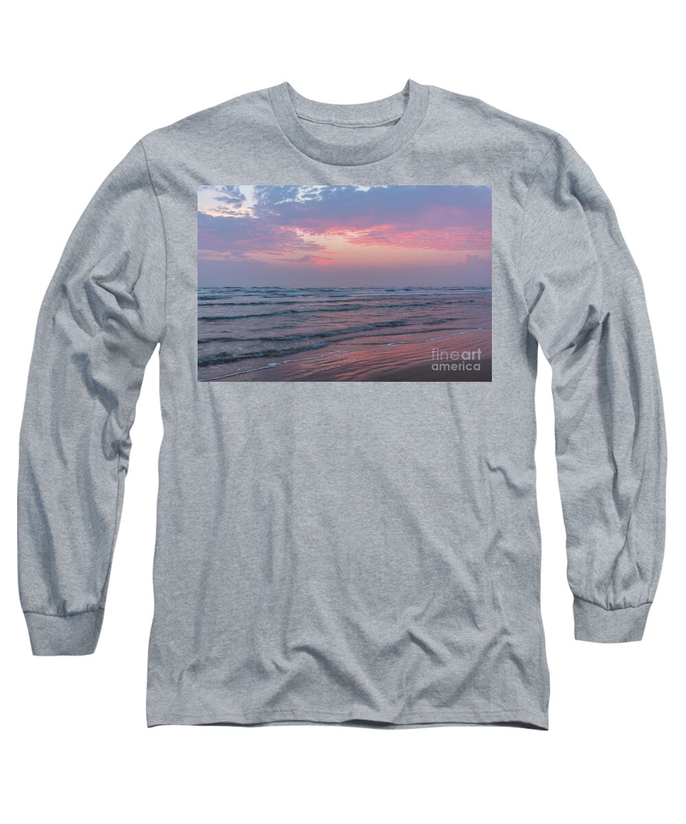 Sunrise Long Sleeve T-Shirt featuring the photograph Gulf Sunrise by Seth Betterly