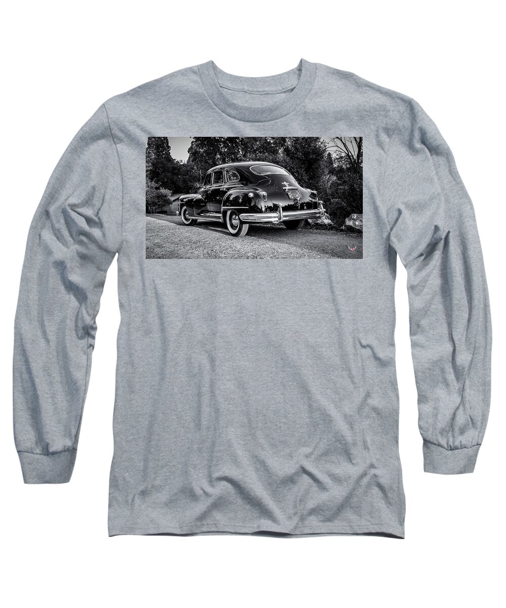 Justmarried Long Sleeve T-Shirt featuring the photograph Just Married in BW by Pam Rendall