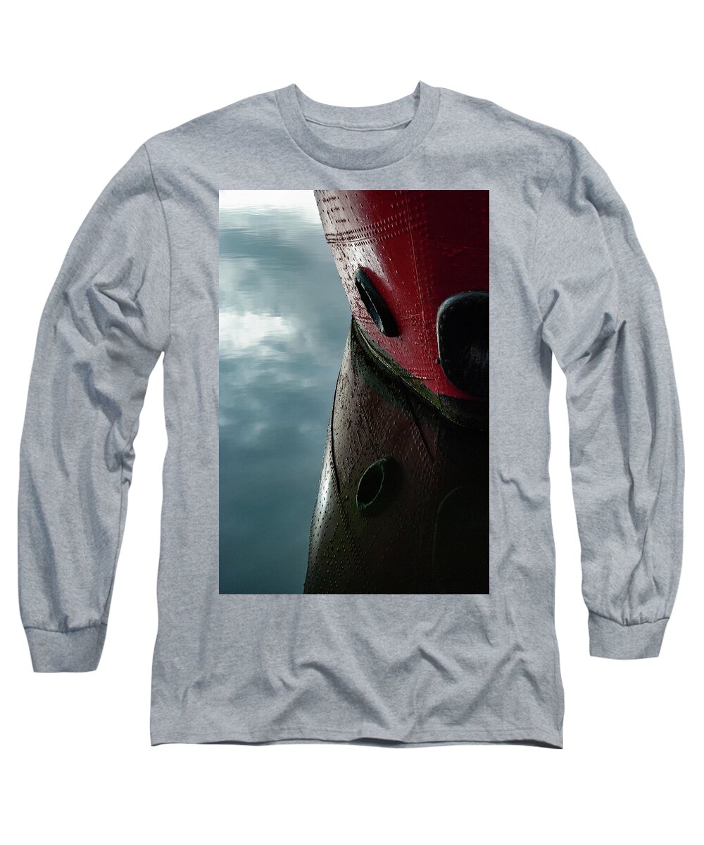 Boat Long Sleeve T-Shirt featuring the photograph Lightship by Gavin Lewis