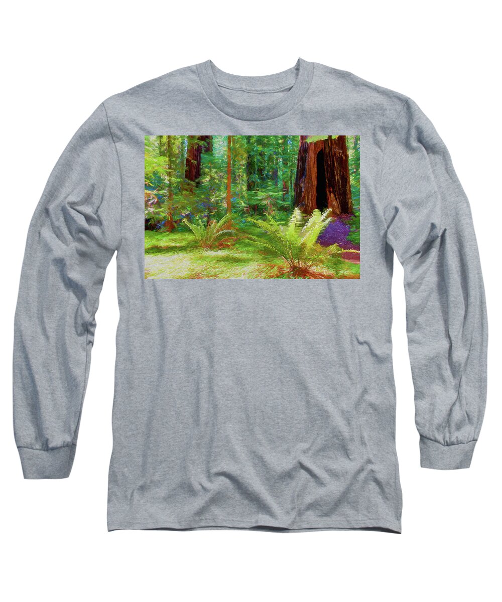 California Long Sleeve T-Shirt featuring the photograph Living for the Light ap by Dan Carmichael