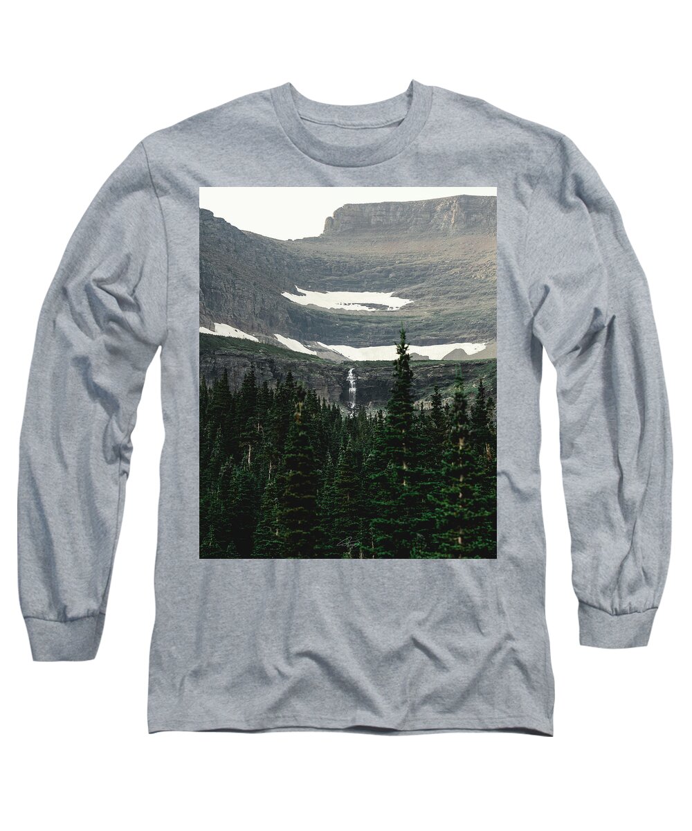  Long Sleeve T-Shirt featuring the photograph Lunch Creek Fall by William Boggs