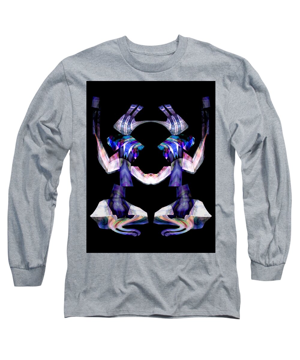 Tranquility Long Sleeve T-Shirt featuring the digital art Me a Doll 77 by Edgeworth Johnstone