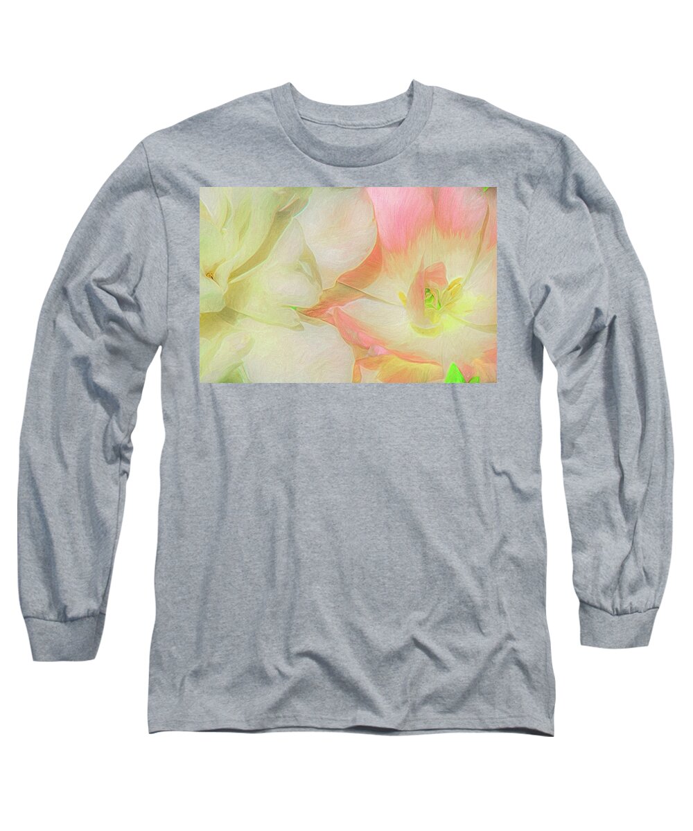 Summer Flowers Long Sleeve T-Shirt featuring the photograph Morning Pleasures by Kevin Lane