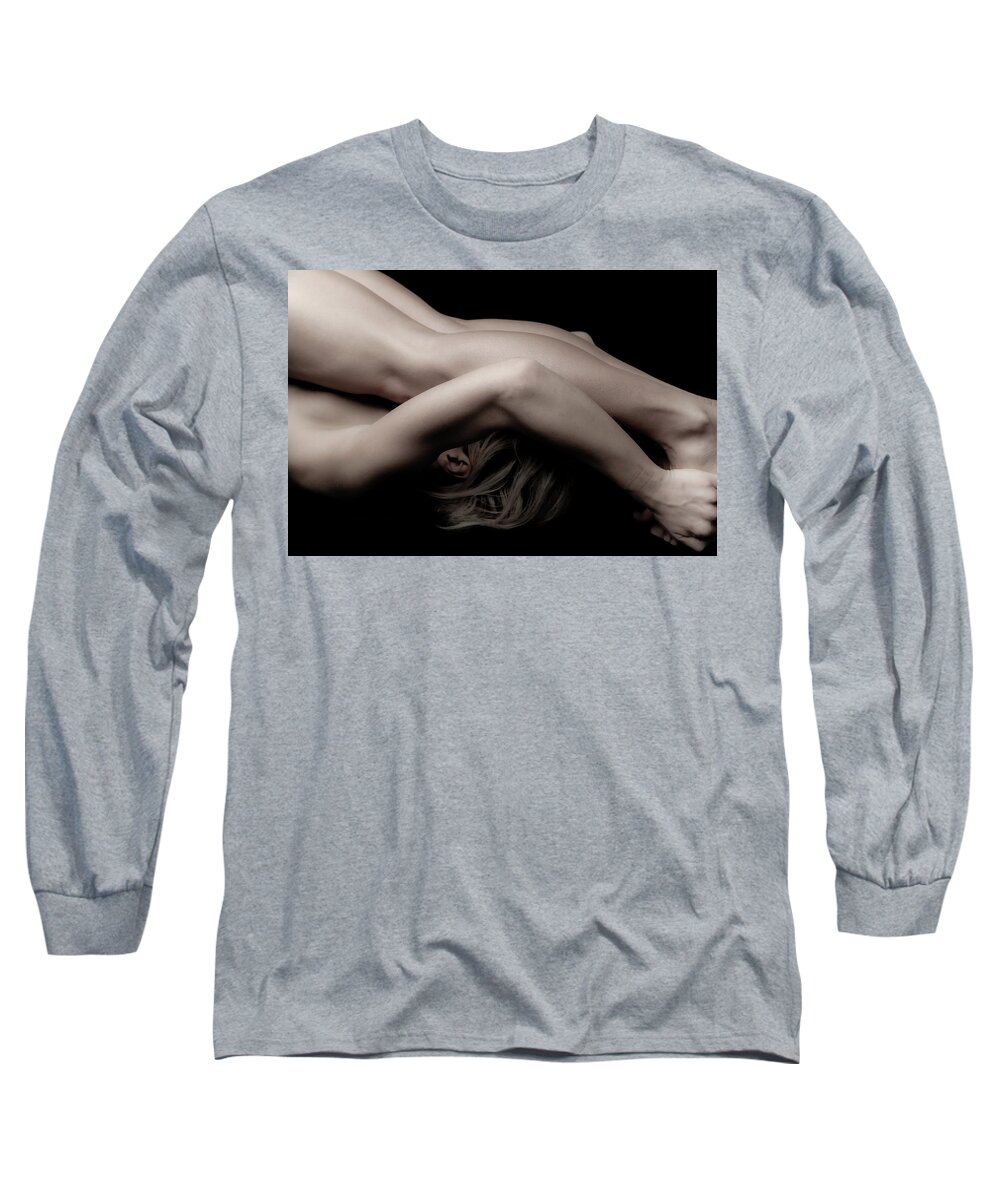Yoga Long Sleeve T-Shirt featuring the photograph Plow by Marian Tagliarino