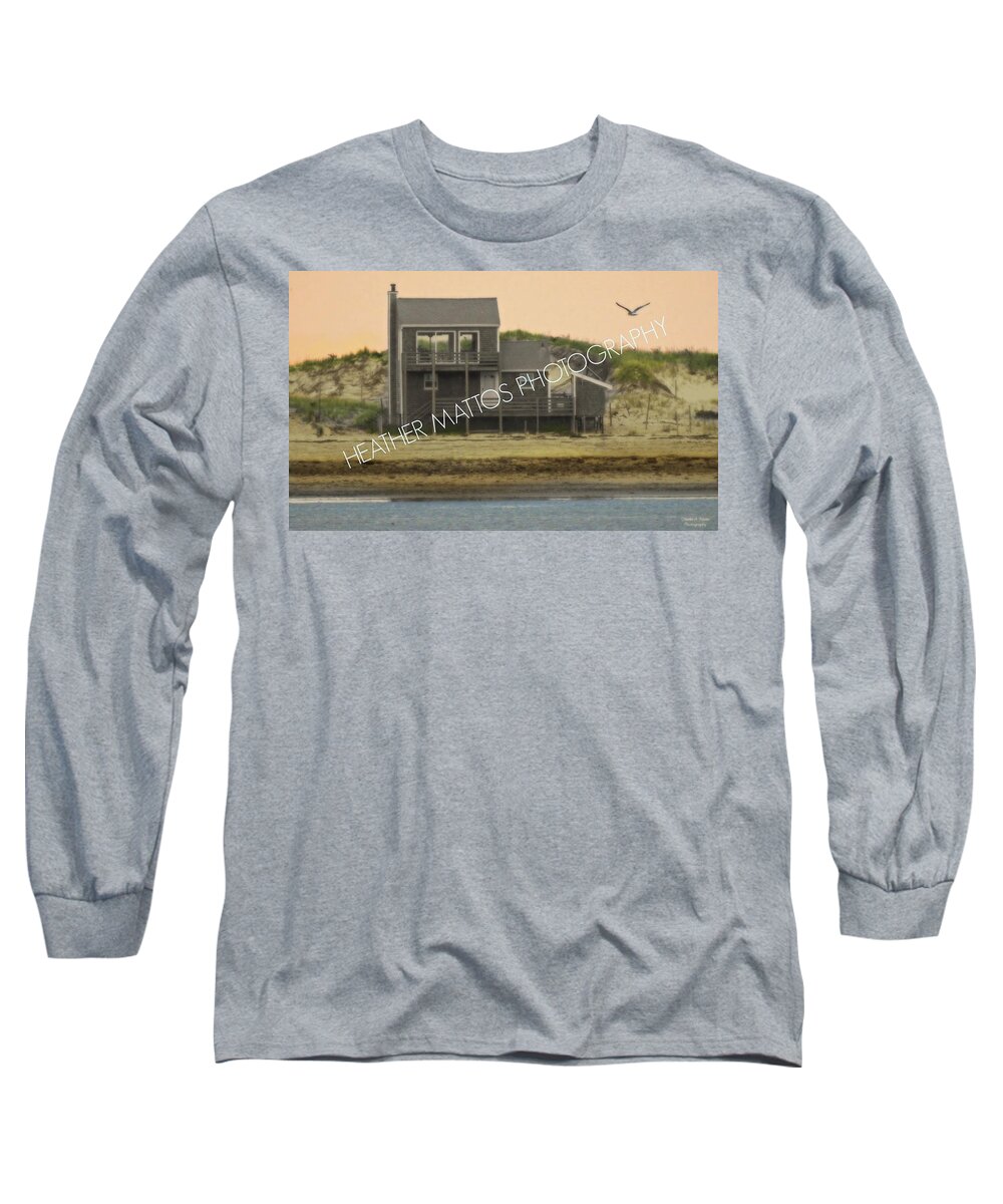 Plymouth Long Sleeve T-Shirt featuring the photograph Plymouth Summer House by Heather M Photography
