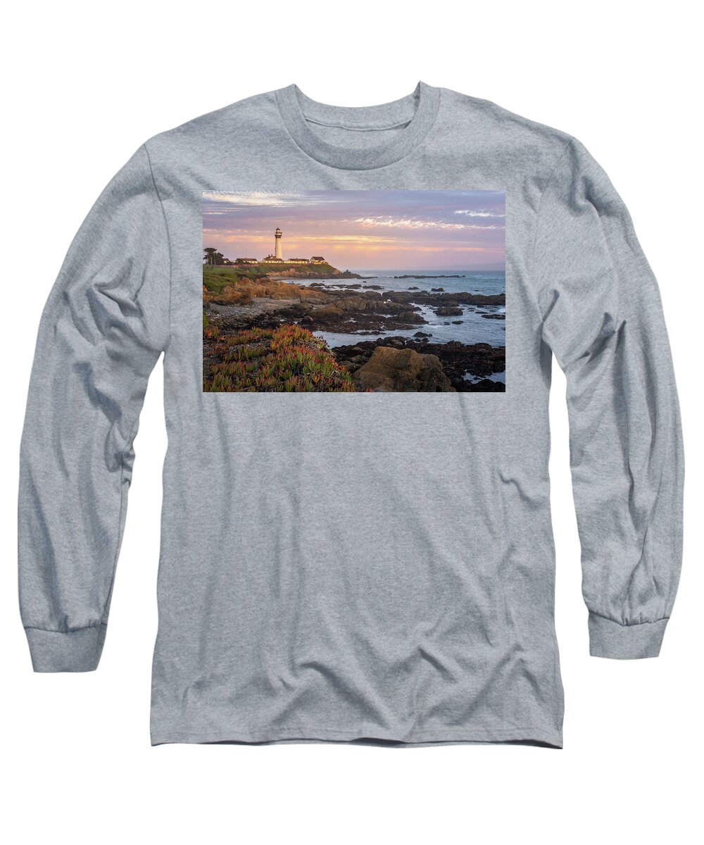 Landscape Long Sleeve T-Shirt featuring the photograph Quite the View by Laura Macky