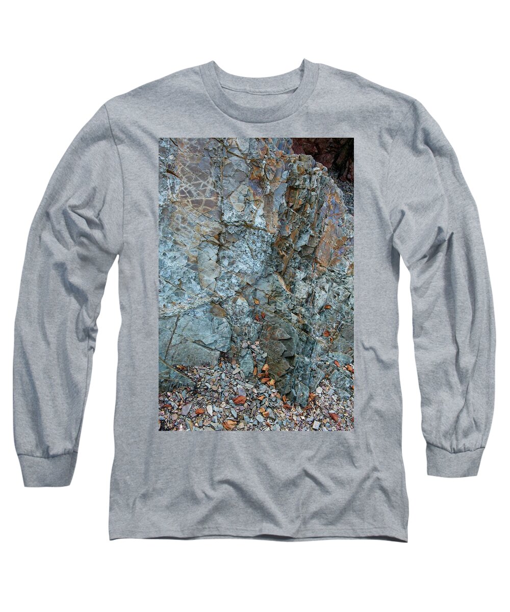 Rocks Long Sleeve T-Shirt featuring the photograph Rocks 2 by Alan Norsworthy