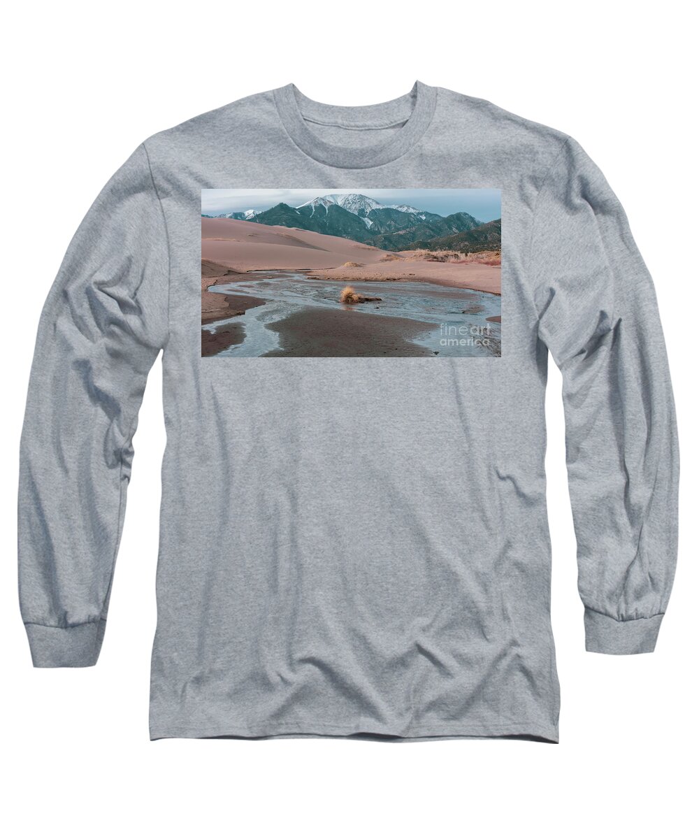 Landscape Long Sleeve T-Shirt featuring the photograph Runoff by Seth Betterly