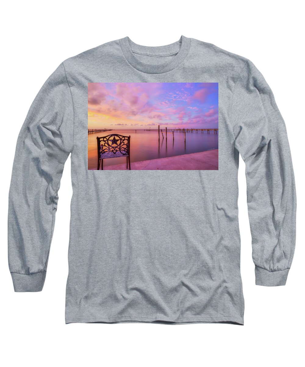 Copano Long Sleeve T-Shirt featuring the photograph Sit Back and Enjoy the Show by Christopher Rice