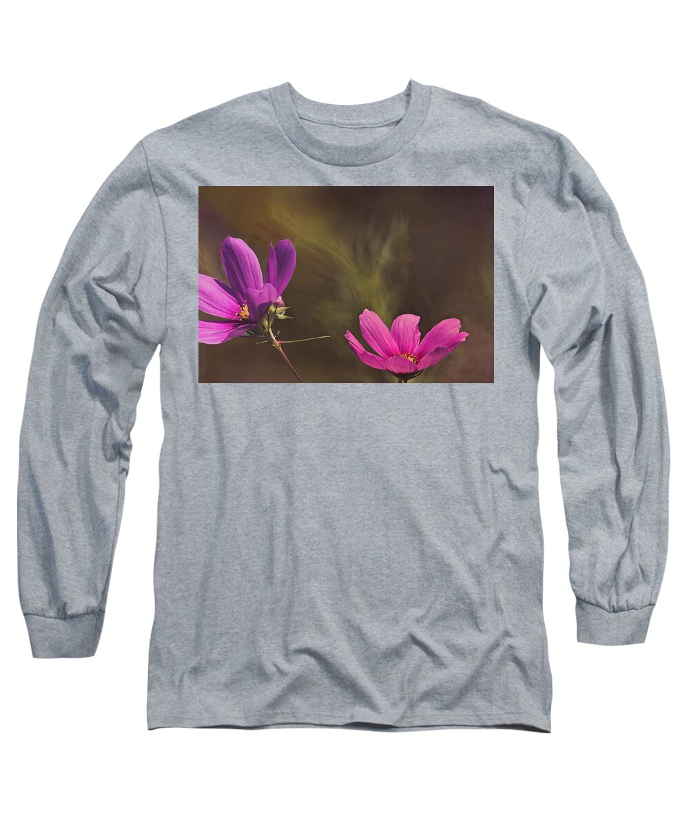 Wildflowers Long Sleeve T-Shirt featuring the photograph Spirit Among the Flowers by Skip Tribby