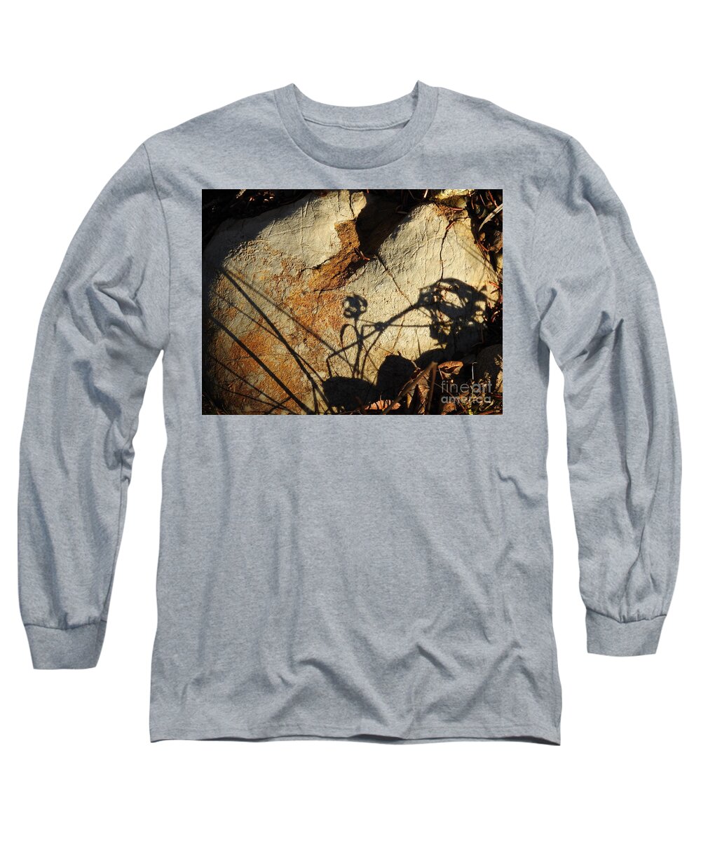 Stone Long Sleeve T-Shirt featuring the photograph Storied stone by Nicola Finch