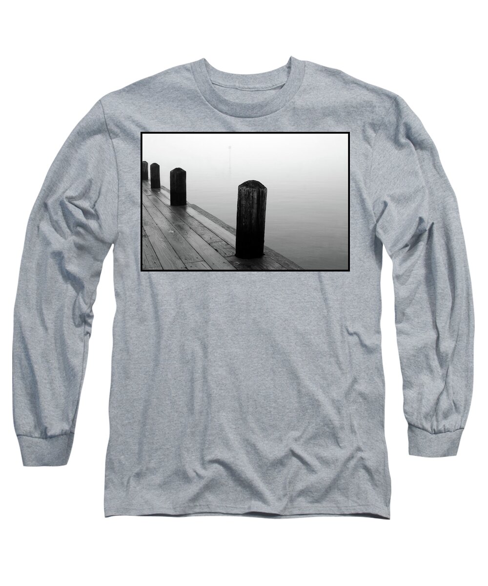 Landscape Long Sleeve T-Shirt featuring the photograph The Fog by WonderlustPictures By Tommaso Boddi