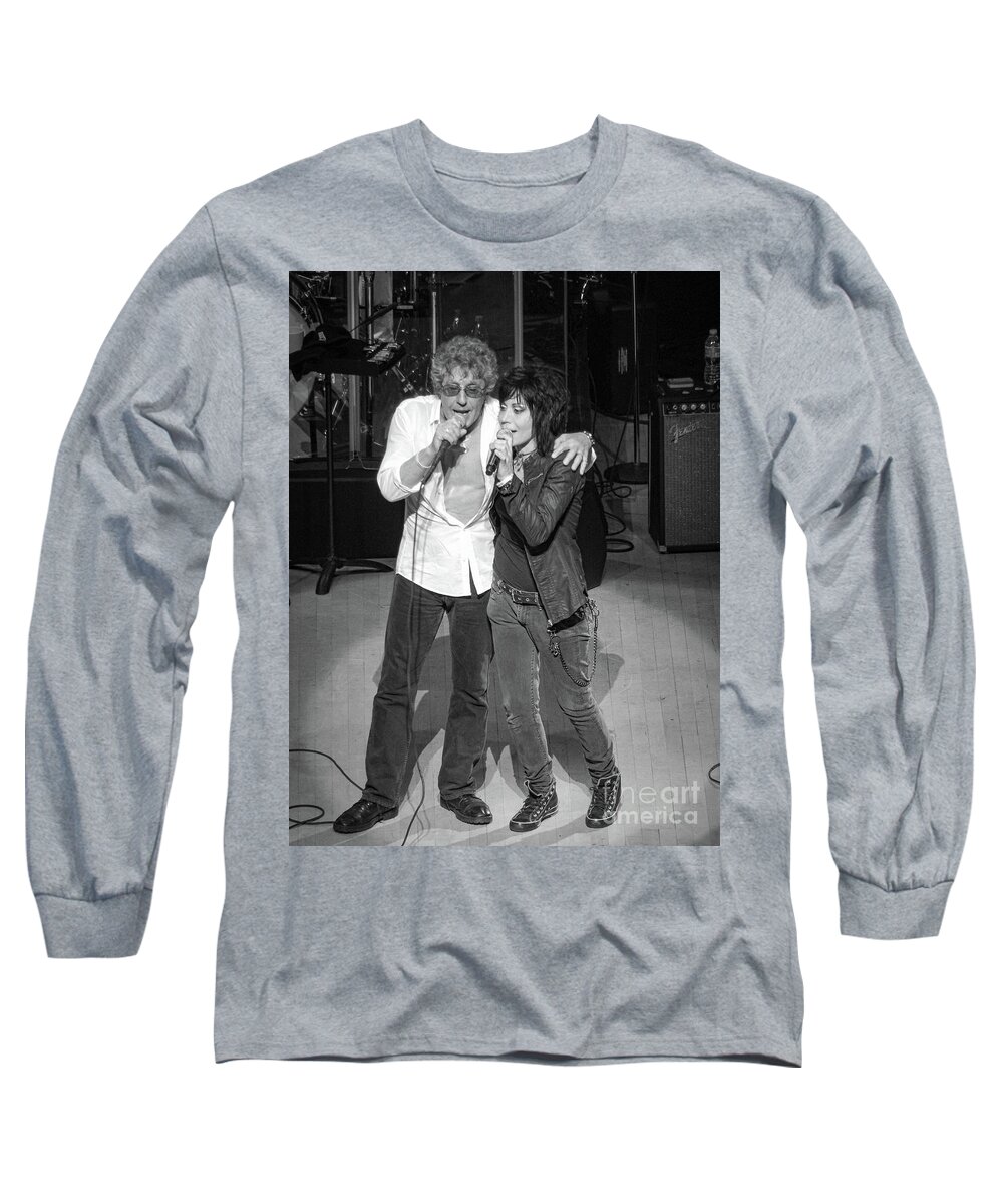 Punk Long Sleeve T-Shirt featuring the photograph The Punk and The Godfather by David Rucker