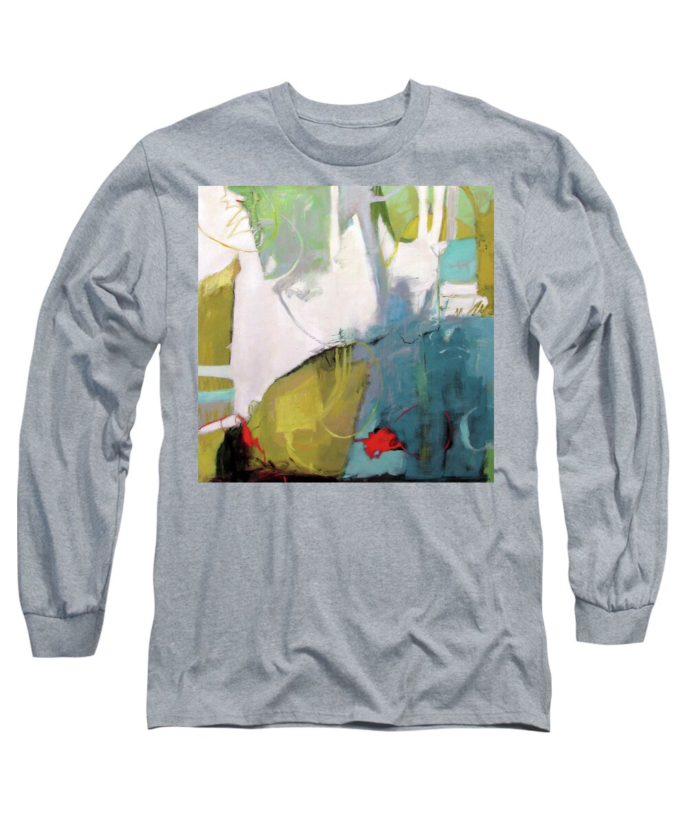 Untitled Ii Long Sleeve T-Shirt featuring the painting Untitled II by Chris Gholson