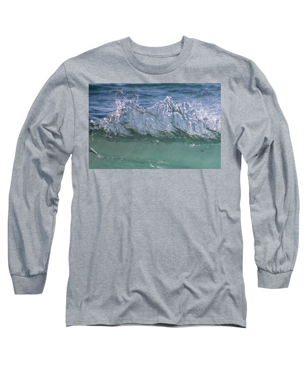 Hawaii Long Sleeve T-Shirt featuring the photograph Water Dance by Tony Spencer