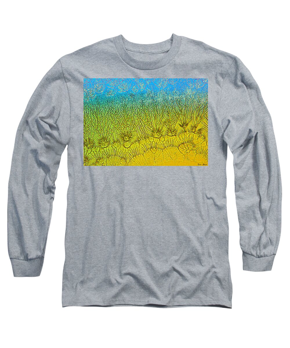  Long Sleeve T-Shirt featuring the photograph Winter Weeds 2 by Rein Nomm