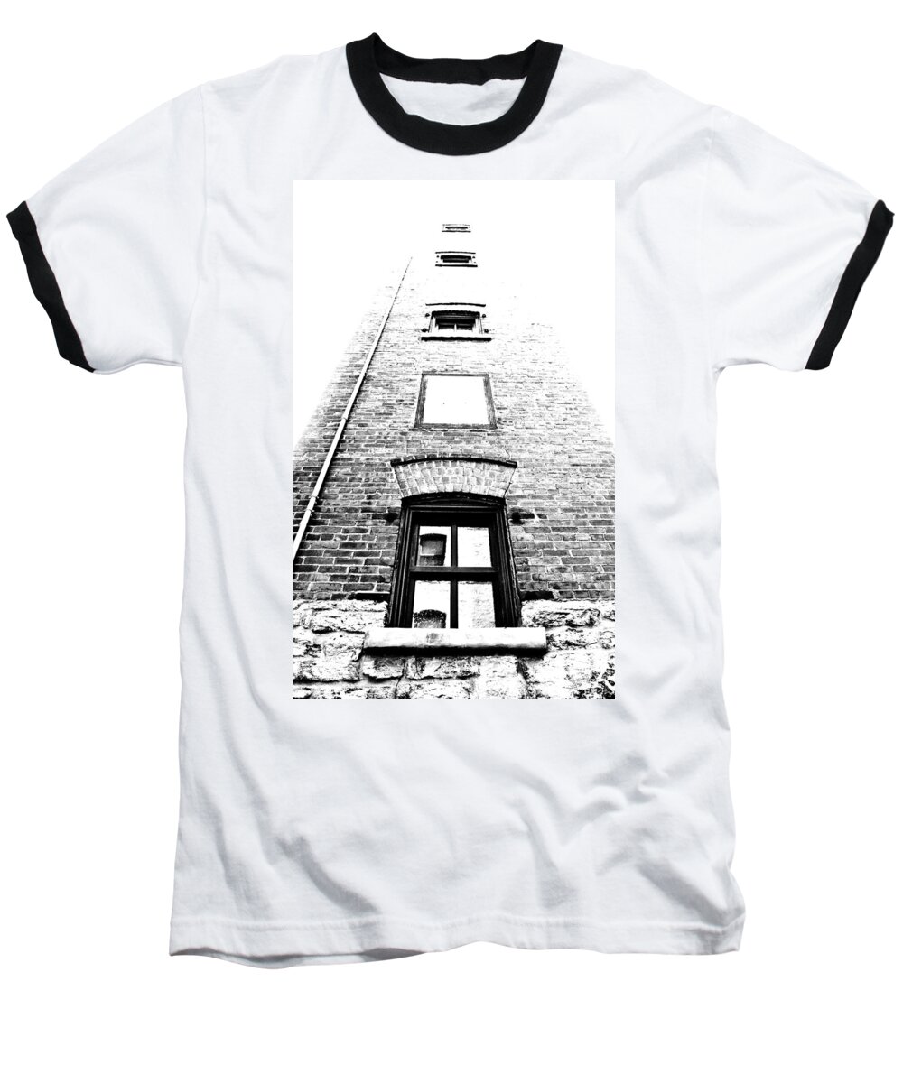 Blumwurks Baseball T-Shirt featuring the photograph Floating Rooms #1 by Matthew Blum