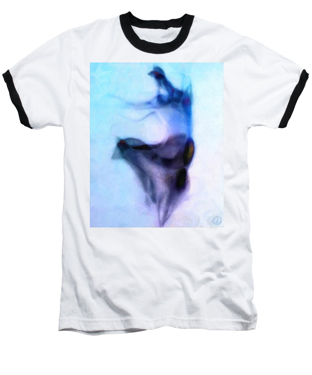 Woman Baseball T-Shirt featuring the digital art Dance #2 by Gun Legler