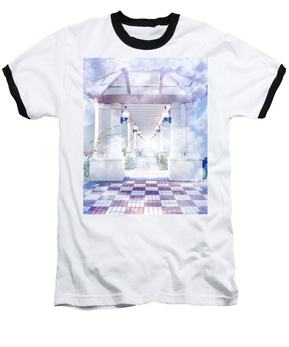 Surreal Baseball T-Shirt featuring the photograph Gateway to Heaven by Rudy Umans