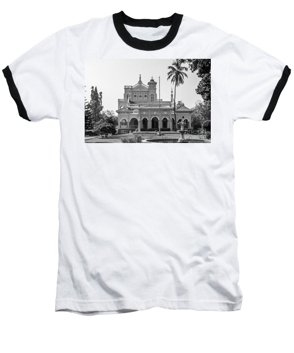 Aga Khan Palace Baseball T-Shirt featuring the photograph Aga khan palace by Kiran Joshi