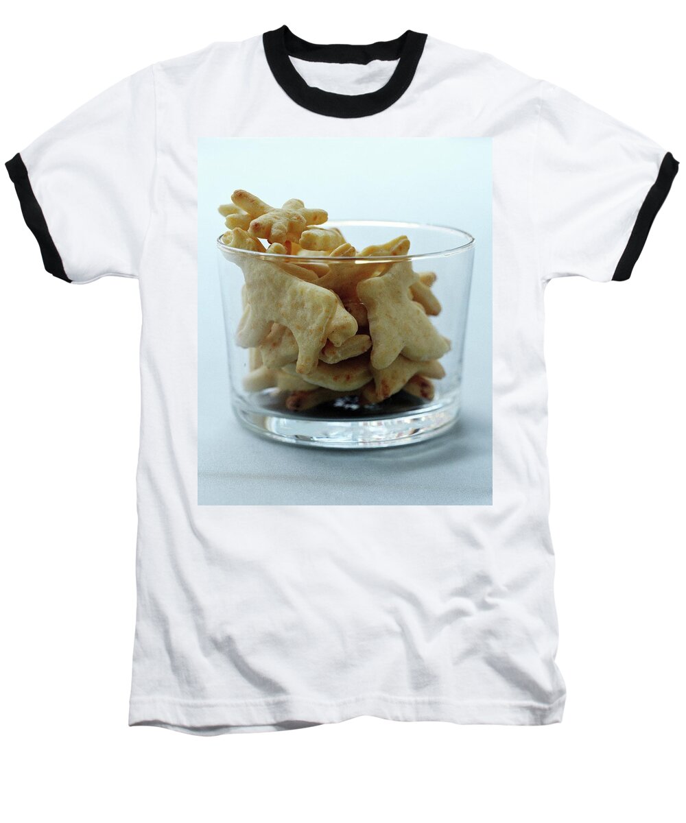 Cooking Baseball T-Shirt featuring the photograph Animal Crackers by Romulo Yanes