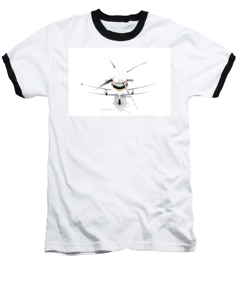 Pilatus Pc 12 Baseball T-Shirt featuring the photograph Beautiful by Paul Job