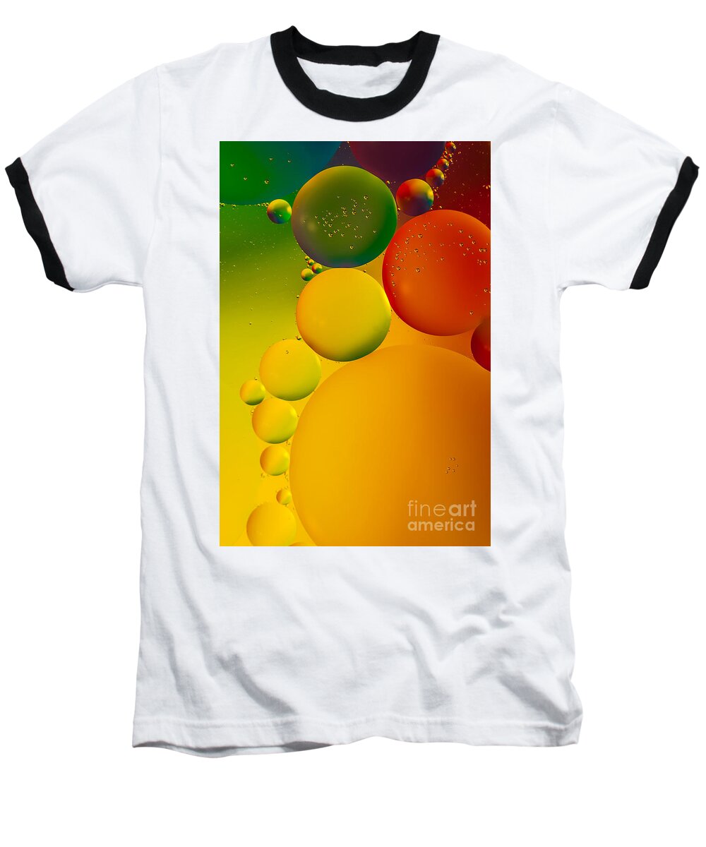 Bubbles Baseball T-Shirt featuring the photograph Bubbles by Anthony Sacco