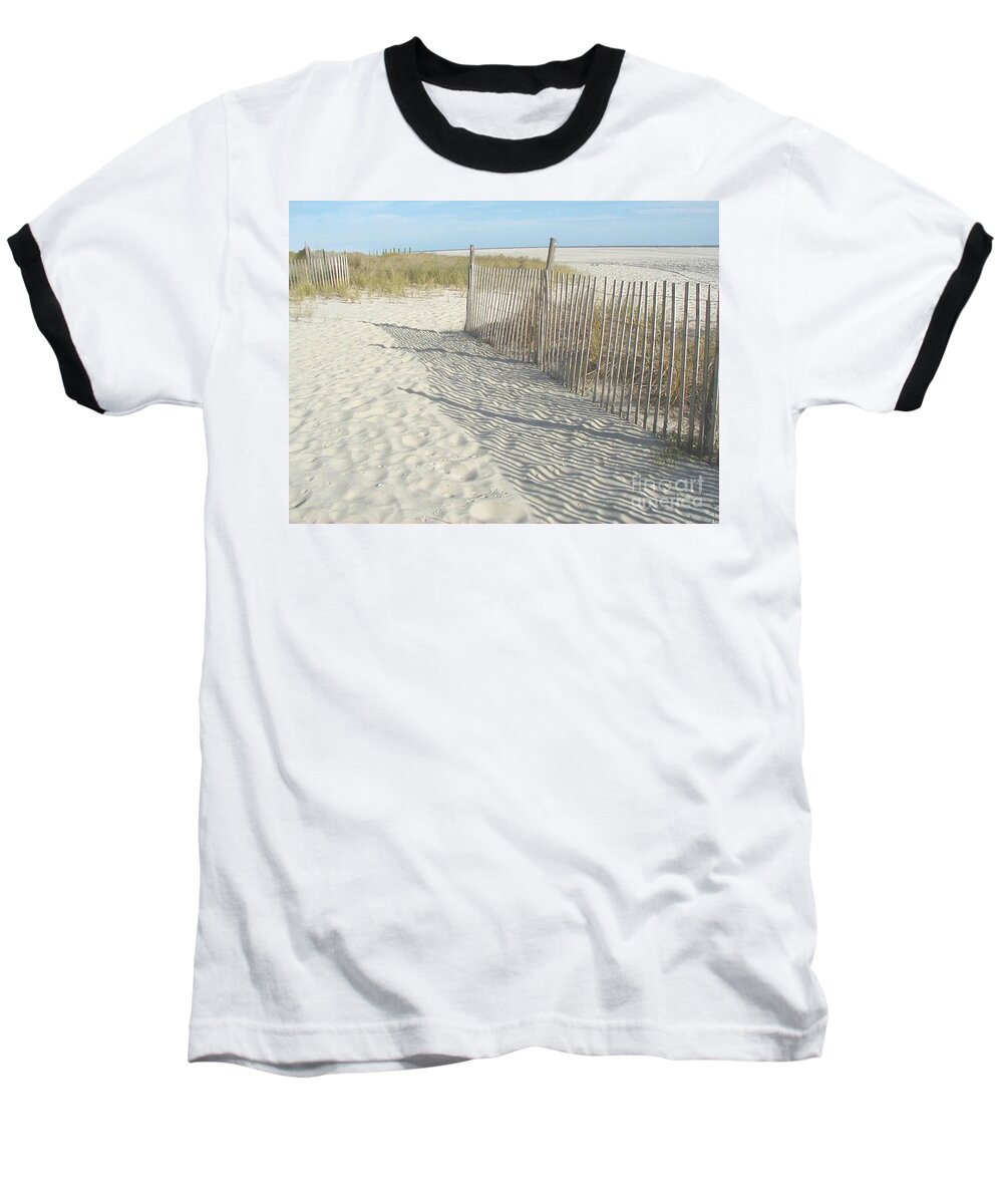 Cape May Baseball T-Shirt featuring the photograph Cape May by Bev Conover